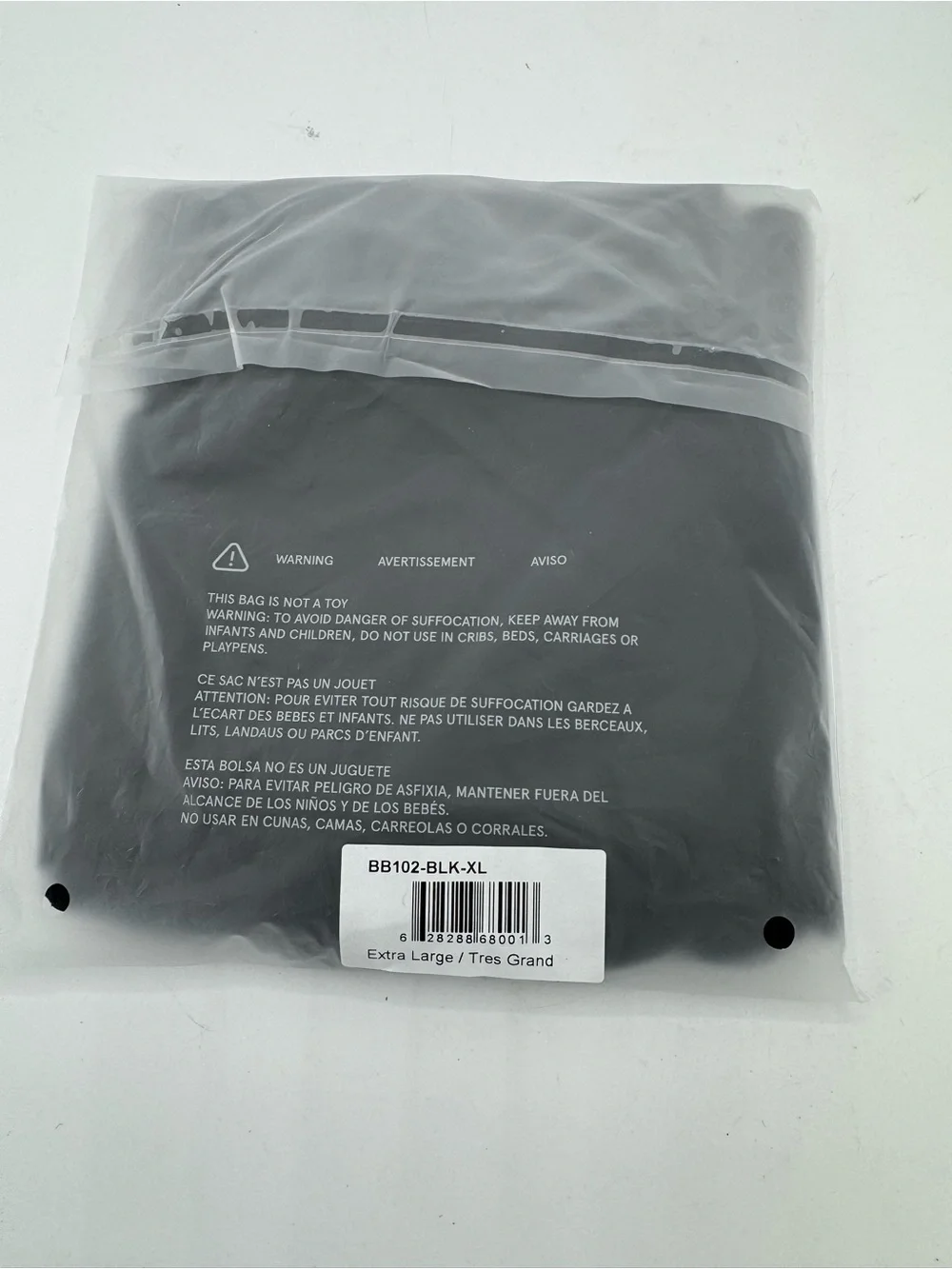 MANMADE THE BOXER BRIEF in black New size XL